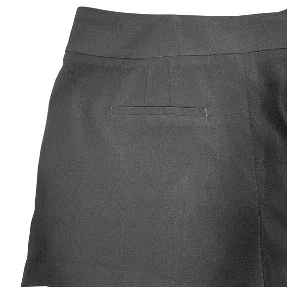 Express Stylist Super High-Rise Shorts Plus Sz 16 Black Pleated Dressy Goth NEW! - Picture 7 of 9